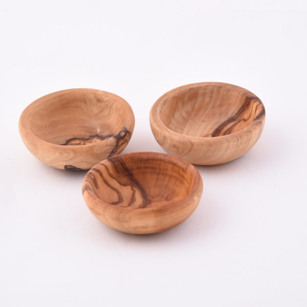 Olive wood mini bowl